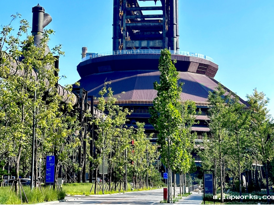 位于北京市石景山区的首钢园